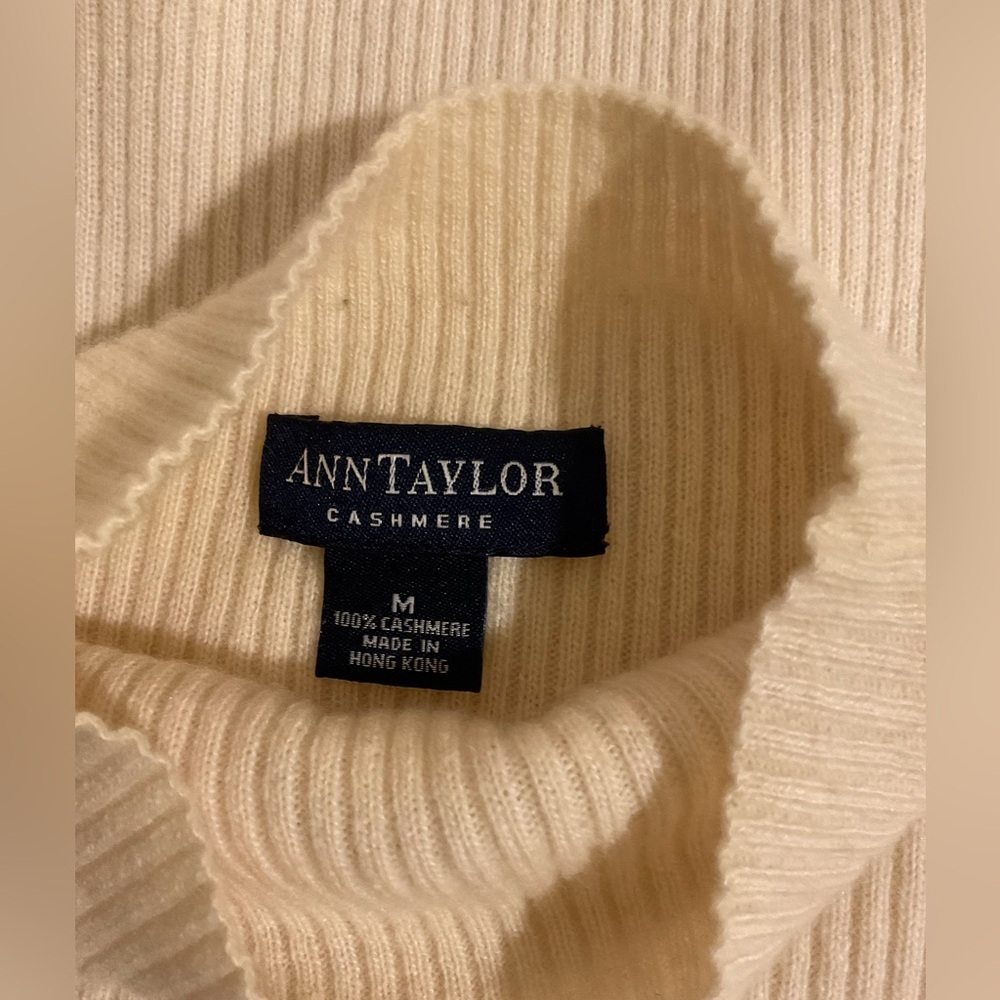 Ann Taylor Cashmere Sweater - Picture 4 of 6
